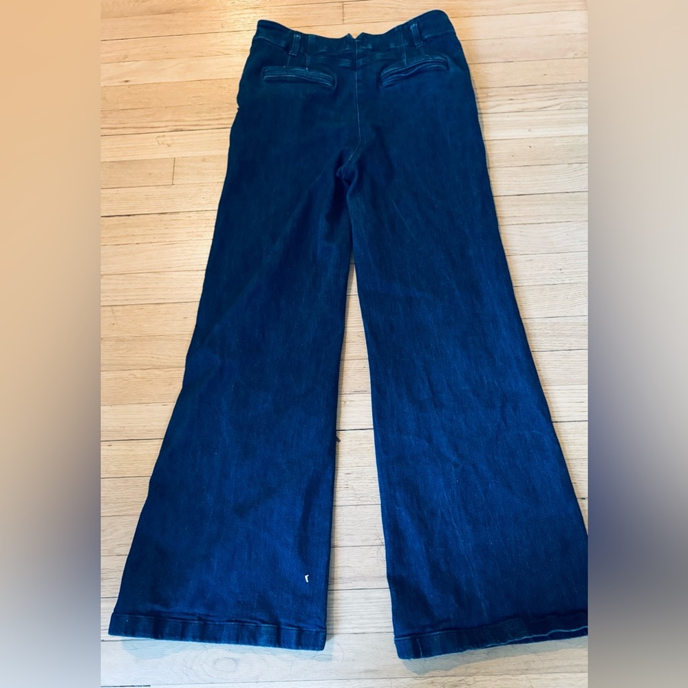 Anthropology’s Maeve wide leg jeans - Picture 2 of 3